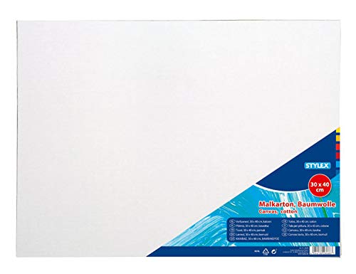 Stylex Pintar, 30 x 40 cm, cartón de 3 mm de Grosor, con Tejido 100%...