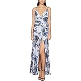 Fame and Partners Women's Floral-Print Maxi Wrap Dress (2, Twilight)