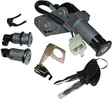 IGNITION KEY SWITCH ASSEMBLY SET JONWAY 150QT-12 150CC SCOOTER MOPED NEW