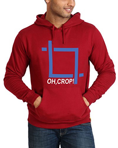 Image of Campus Sutra Cotton Men Hooded Sweatshirt