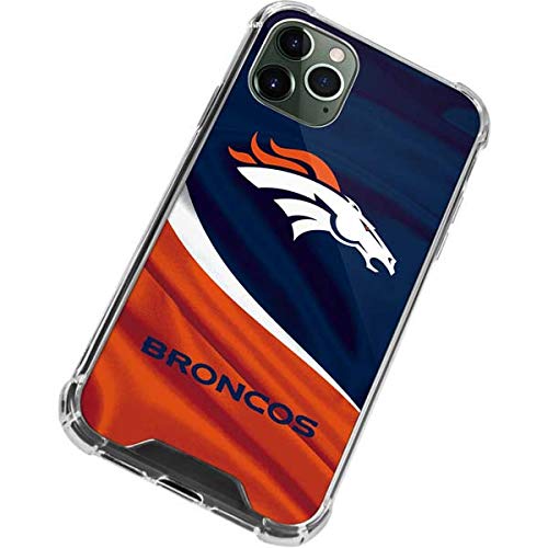 Skinit Clear Phone Case Compatible with iPhone 12 Pro - Officially Licensed NFL Denver Broncos Design