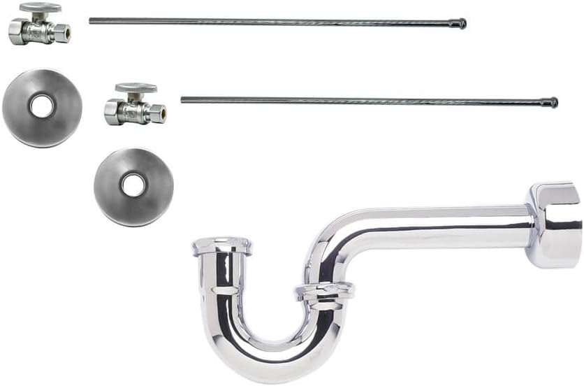 Mountain Plumbing MT4421-NL-BRN Brushed Nickel Universal Lavatory Supply Kit