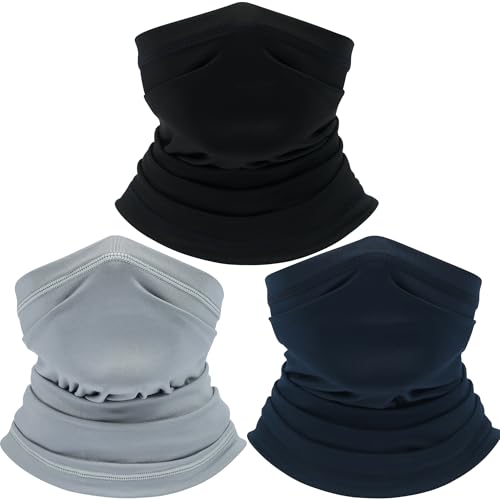 Image of UV Protection Cooling Neck Gaiter Face Mask Scarf for Men - Windproof Neck Cover Bandana Neck Warmer Mask