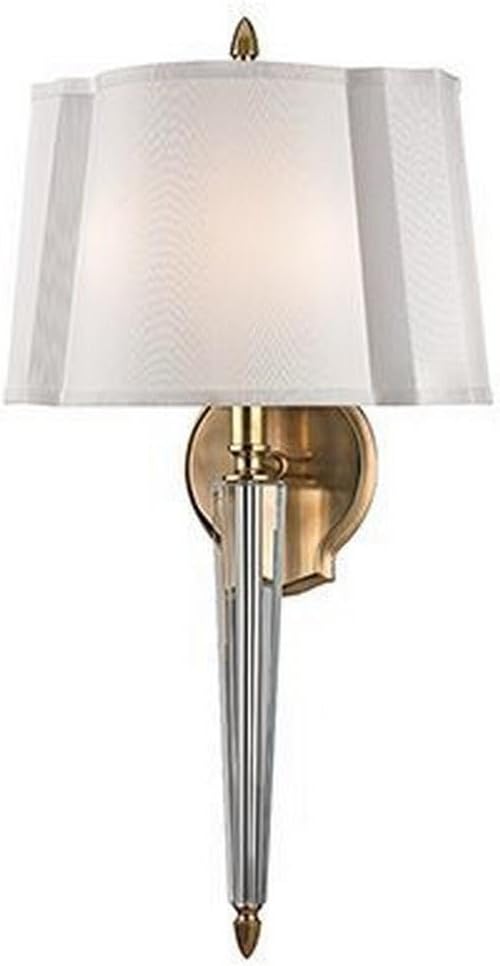 Hudson Valley Lighting Oyster Bay - Two Light Wall Sconce-Aged Brass Finish