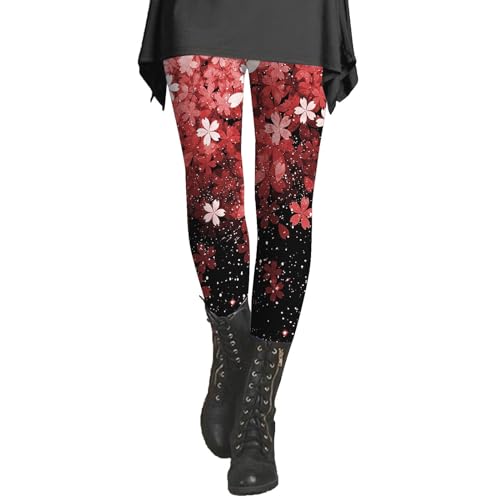 Dam, tryckt paljett, sportleggings med mjuk och smal rumpa affärskläder för kvinnor, Klar, S