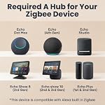 Zigbee Door Sensor 4 Pack, Smart Contact Sensor for Door Window Security - Image 3