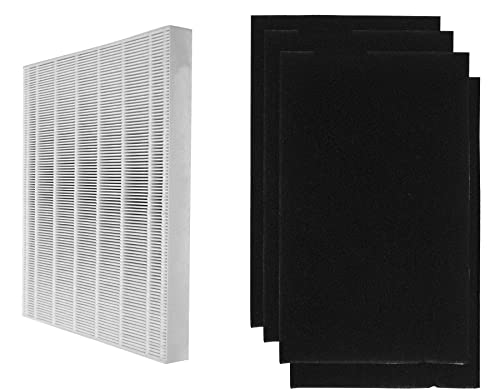Merchandise Mecca Replacement for Winix C545 Air Purifier Filters, True Filter S, Part number 1712-0096-00, 1 True Filter & 4 Carbon Pre-Filters Included