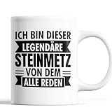 Steinmetz Tasse | ich bin dieser legendäre Steinmetz | Handwerker Geschenk Männlichen Beruf Tasse Bauarbeit Kaffeebecher lustig