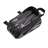 Toyvian Fahrrad Handy für Lenker wasserdichte Frontrahmen Halterung für Smartphones Praktischer Fahrradbeutel für Pendler Ausflüge und Reisen Robustes Design