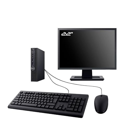 PC Dell Optiplex 3060 - Micro pantalla de 22 Intel I5-8400T RAM 8GB SSD 2TB W11 WiFi (reacondicionado)