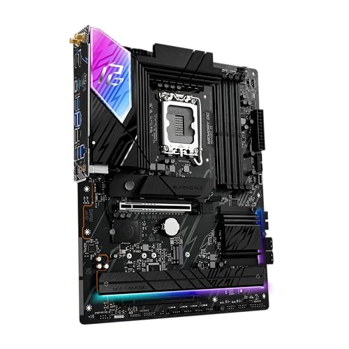 Image of ASRock Phantom Gaming B860 Lightning WiFi 6E Intel Core Ultra LGA1851 DDR5 8933 MHz 256GB M.2 ATX Motherboard Thunderbolt SATA3 6.0 Gb /s PCIe 5.0