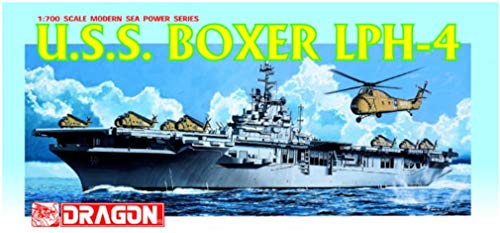 Dragon Models 1/700 U.S.S. Boxer LPH-4 Helicopter Carrier