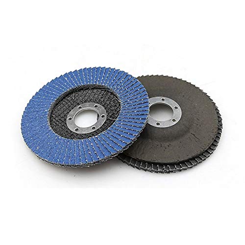 Disques à lamelles pour meuleuse 4,5 pouces éliminer la rouille et lisser le métal P80