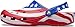 Crocs Classic American Flag Clog Multicolor Men's 6, Women's 8 Medium