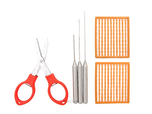 Mimilure 6 in 1 Carp Fishing Baiting Rig Tool Set Fishing Rigging Needle
