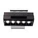 Produktbild KapegoLED Deckeneinbauleuchte, Ceti 5 Hide, stromkonstant, 14-15V DC, 700 mA, 10W, 2900K, schwarz EEK: A