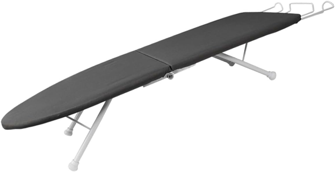 Mini Folding Ironing Board Tabletop Ironing Mat with Foldable Frame Compact Design for Travel and Small Spaces