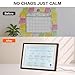 Novodesk 10.1 Inch Digital Calendar, Smart Electronic Calendar with HD Touch Screen - Digital Family Planner with Chore Chart, Meal Planner & Photo Frame, Multi-Calendar Sync