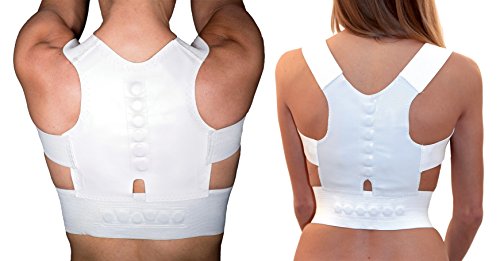 Banda de apoyo magnética para hombros y espalda para una postura correcta unisex. Media Wave Store
