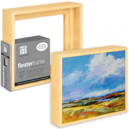 Ampersand Float Frame 1.5In Thin 8X10 Maple