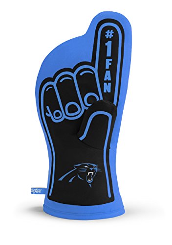 YouTheFan NFL Carolina Panthers #1 Oven Mitt, Team Color, 13.25" x 6.5" (5024887)