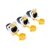 3 pcs RJ45 waterproof connector sockets IP65 Ethernet panel mount RJ45 connector