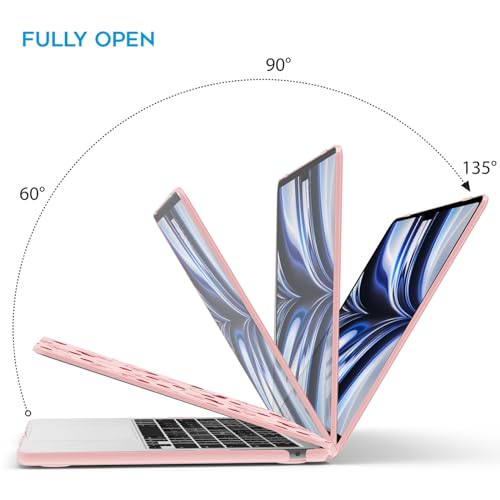 IBENZER MacBook Air 13 inch Case 2026 2025 2024 2023 2022 M4 A3240 M3 A3113 M2 A2681,Hard Shell Case for Mac Air 13.6, Cherry, AT13-KK-CHRY by IBENZER - Image 8