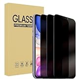 3 Pack Privacy Screen Protector for iPhone 16 Pro Max [6.9 inch] Dynamic Island Compatible,Anti Spy Tempered Glass