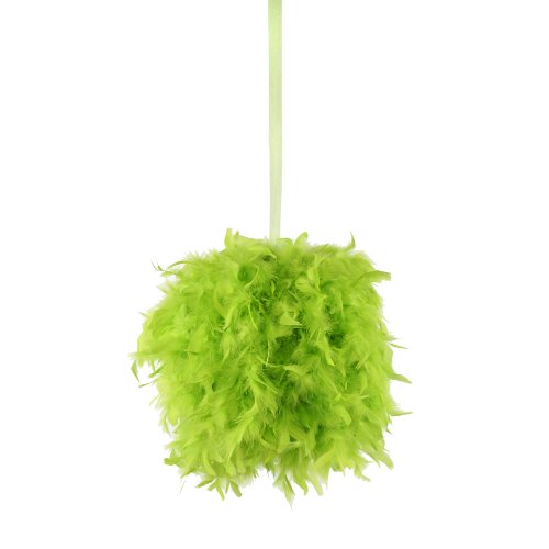 ZUCKER Feather Products Chandelle Feather Pom Pom, 18-Inch, Lime