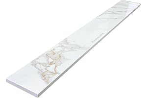 Custom Size Calacatta Gold Engineered Marble Threshold
