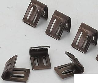 Galaxy Supply Inc. Zig Zag- Springs Rubber Coated 4 Hole Clips,Sold by 200 pcs. Suggest use N Series Staples Install