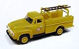 Mini Metals - 1954 Ford Hi-Rail Railroad Truck (Erie Lackawanna Logo), 1:87 Scale