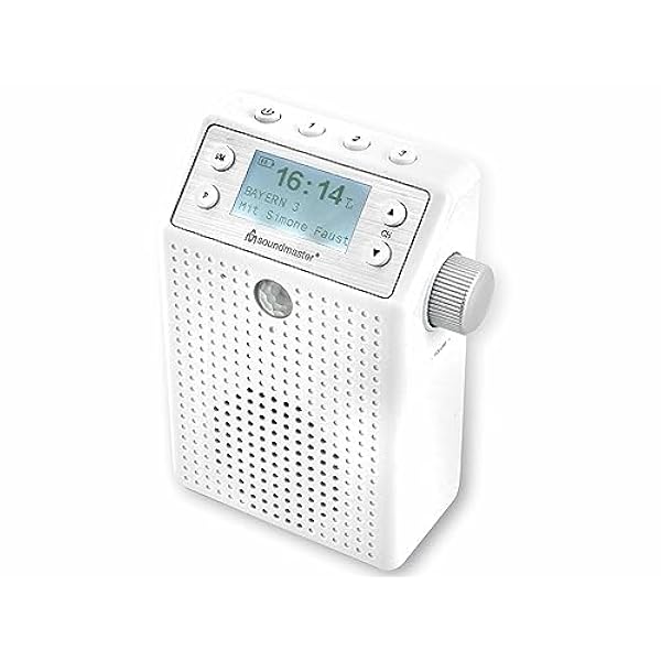 Soundmaster DAB60WE Dab FM Radio da Bagno