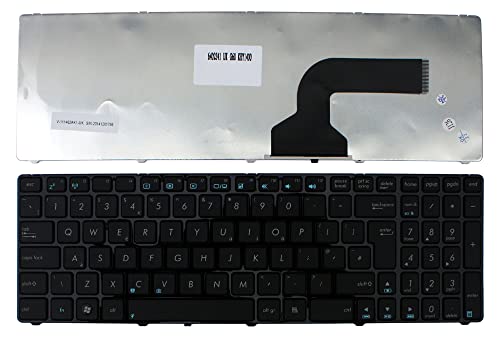 Clavier ASUS V-111462AK1-UK Touches Noir Brillant Frappe Fluide