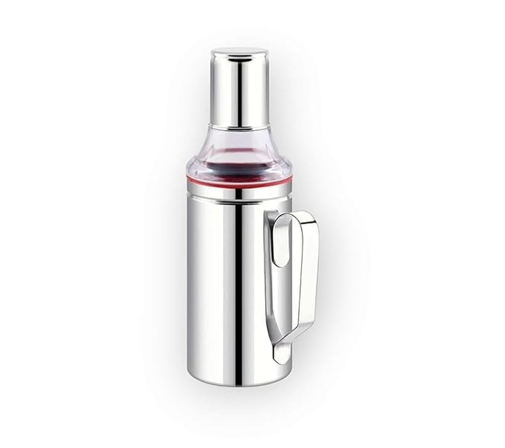 AIRA Stainless Steel Oil Dispenser with Nozzle 1 Litre (1000 ml) | Oil Container | Oil Pourer | Oil Pot | Oil Can| Oil Bottle With Handle - (Pack of 1) (B0DD4DRH43) Amazon Price History, Amazon Price Tracker