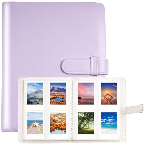 Jokisa Album Fotos con 256 Bolsillos para Película de 3 Pulgadas, para Fujifilm Instax Mini 90 9 8 8+ 70 7c 7s 11 50s 7+ 25 Mini LiPlay Mini Link, para Polaroid Snap, para Kodak Sofortbilddrucker