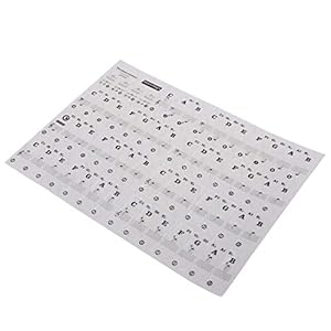 Generic Elektronische Piano Toetsenbord Stickers Transparant Instrument Verwijderbare Music Notes Decal 27X20cm Voor…