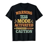 Custom T-shirt With TESS Name Birthday Gift