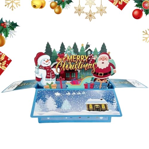 Mealheiro de Natal para dinheiro,Mealheiro para Natal - Puxe a caixa de dinheiro engraçada,Porta-din