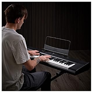 Pack avec Piano Numérique Portable SDP-1 par Gear4music + Support et Casque - Les Beatles, Paul McCartney, John Lennon, RIngo Starr, George Harrison Pack avec Piano Numérique Portable SDP-1 par Gear4music + Support et Casque – Image 4