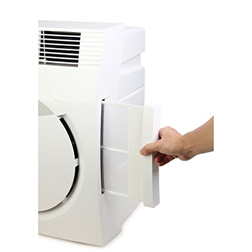 Image of Honeywell MF08CESWW 8,000 BTU Portable Air Conditioner With Remote Control - White