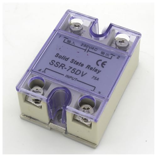 Régulateur de tension SSR-75DV, le relais statique 75A haute fiabilité pour système SCR