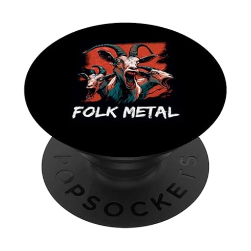 Folk Metal – Heavy Metal Black Metal Doom Metal Death Metal PopSockets PopGrip Intercambiable | Ya disponible en tu tienda friki favorita! En mundofriki.es!