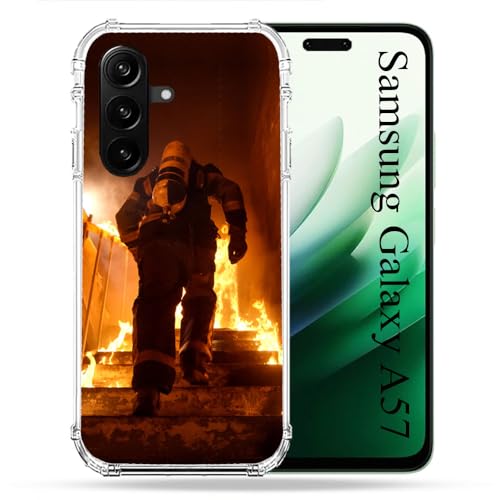 Coque Samsung A57 5G Pompier Escalier coque antichoc robuste