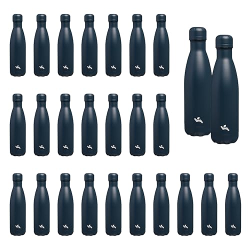 Image of Konokyo 24 Pack 17 oz Insulated Stainless Steel Water Bottle