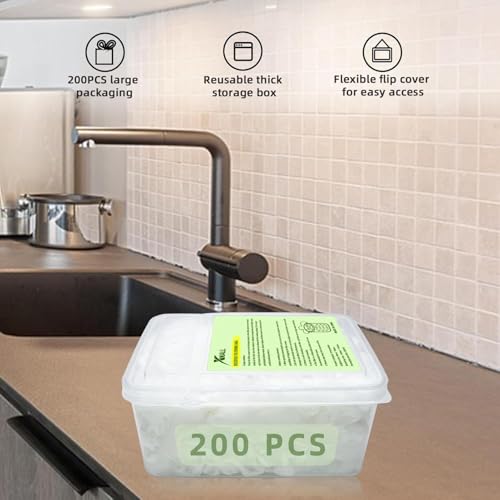 100 bolsas desechables para filtro de residuos miniatura 5