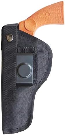Right Hand Hip Holster for Ruger Wrangler 22 LR 4.6" Barrel, Belt Loop or Clip-on (Right)