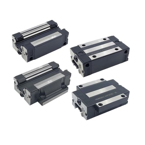 Chariot HGW20CC pour rail HGR20 avec roulement à billes fluide pour CNC