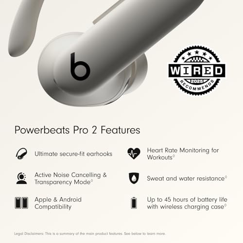 image for Beats Powerbeats Pro 2 Wireless Bluetooth Earbuds - Noise Cancelling, 