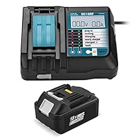 Makita - マキタ 純正 バッテリー BL1830B ×2個、充電器 DC18RC セット zankoh-japan_dc18sd1830b
